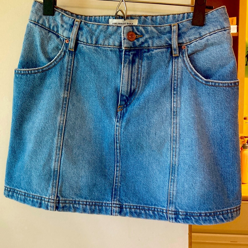 Denim skirt